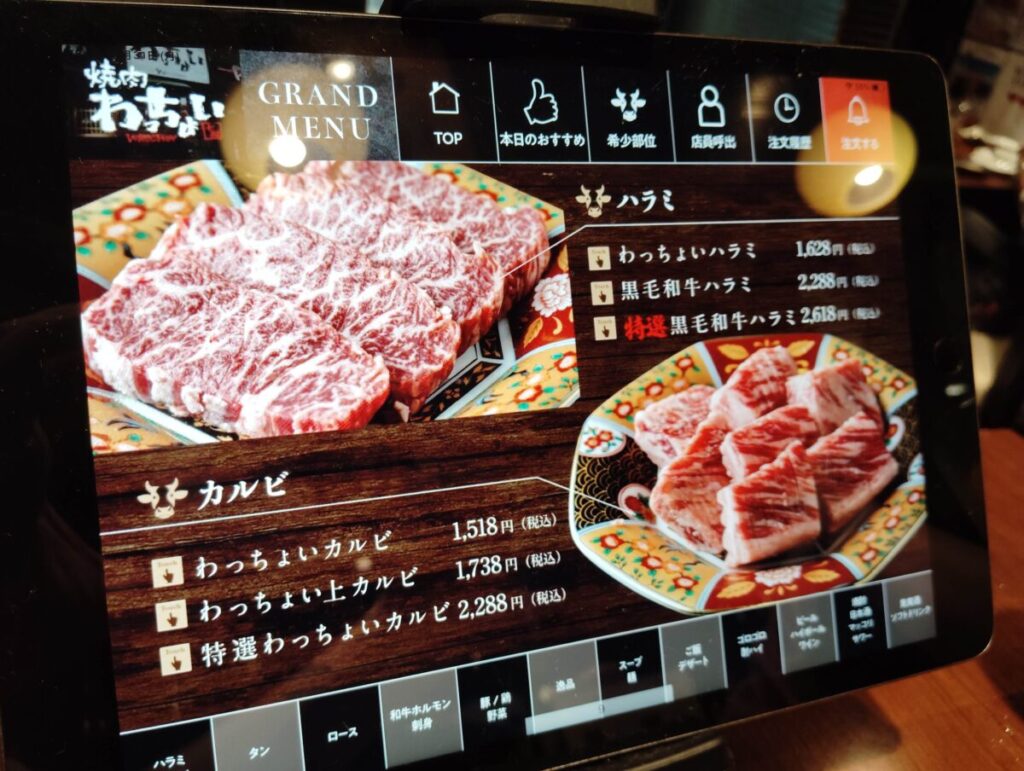 焼肉 わっちょい 近鉄八尾
